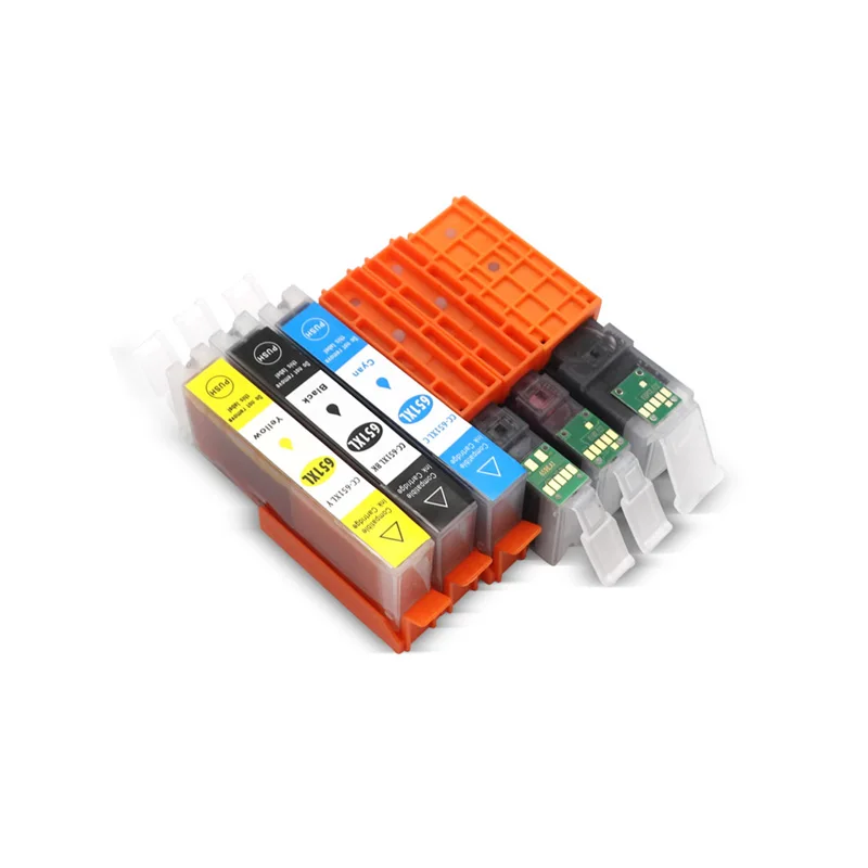 6 шт. PGI 650 CLI 651 чернильный картридж для принтера Canon принтерам Pixma MG6360 MG6460 MG7160 IP7260