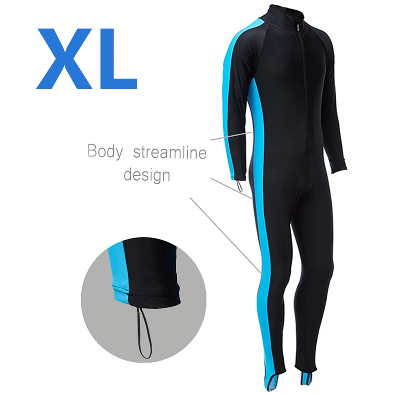 1 водонепроницаемый гидрокостюм унисекс, теплый гидрокостюм для подводного плавания, гидрокостюм для плавания, нейлоновый комбинезон для мужчин, женщин, мальчиков, девочек, детей - Цвет: XL