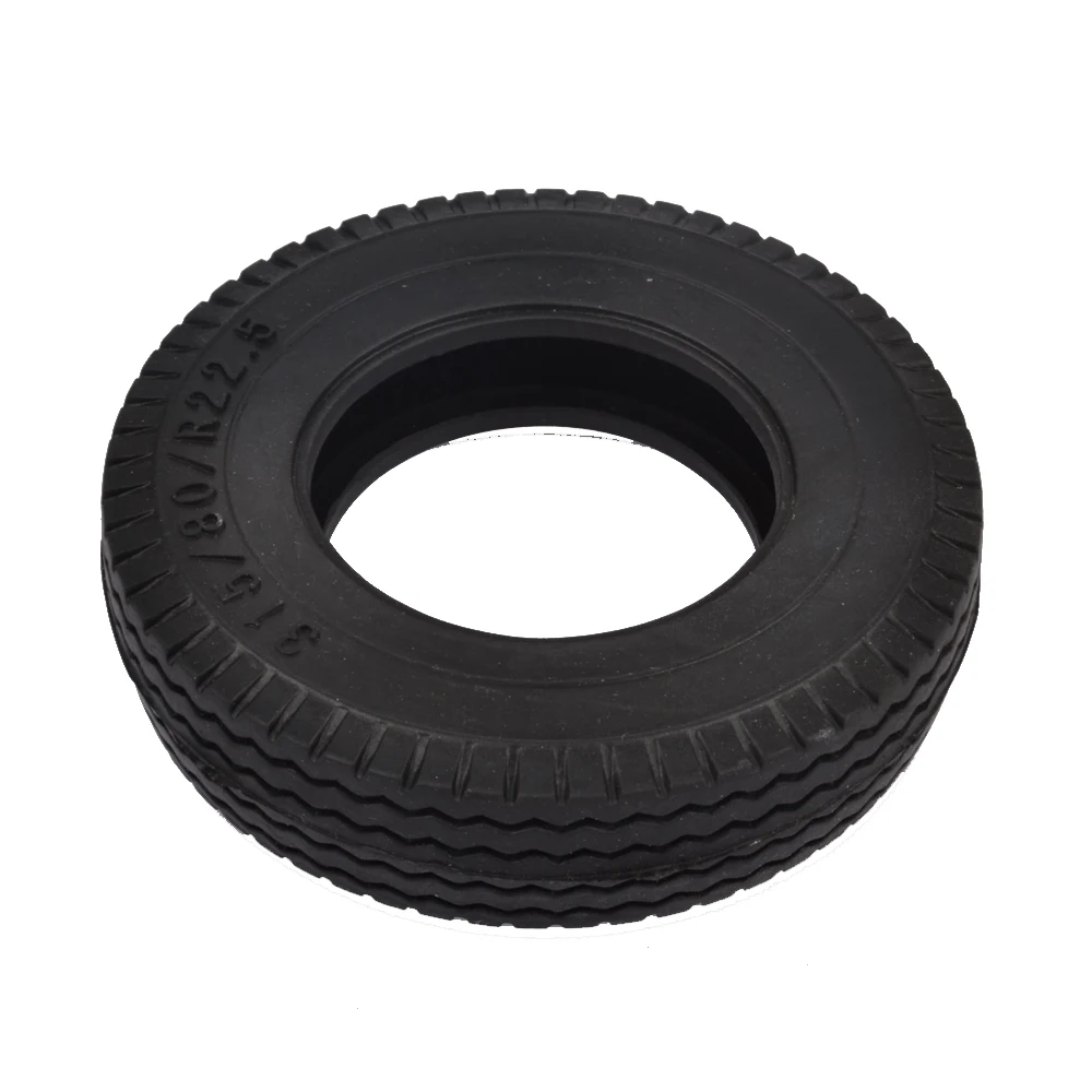 1PCS 1:14 Rubber Trailer Car Tires2
