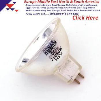 

DONAR DN-28858 21V 80W DDS 21V80W MR16 GX5.3 AV photo projection quartz halogen light bulb microfilm reader microfiche lamp
