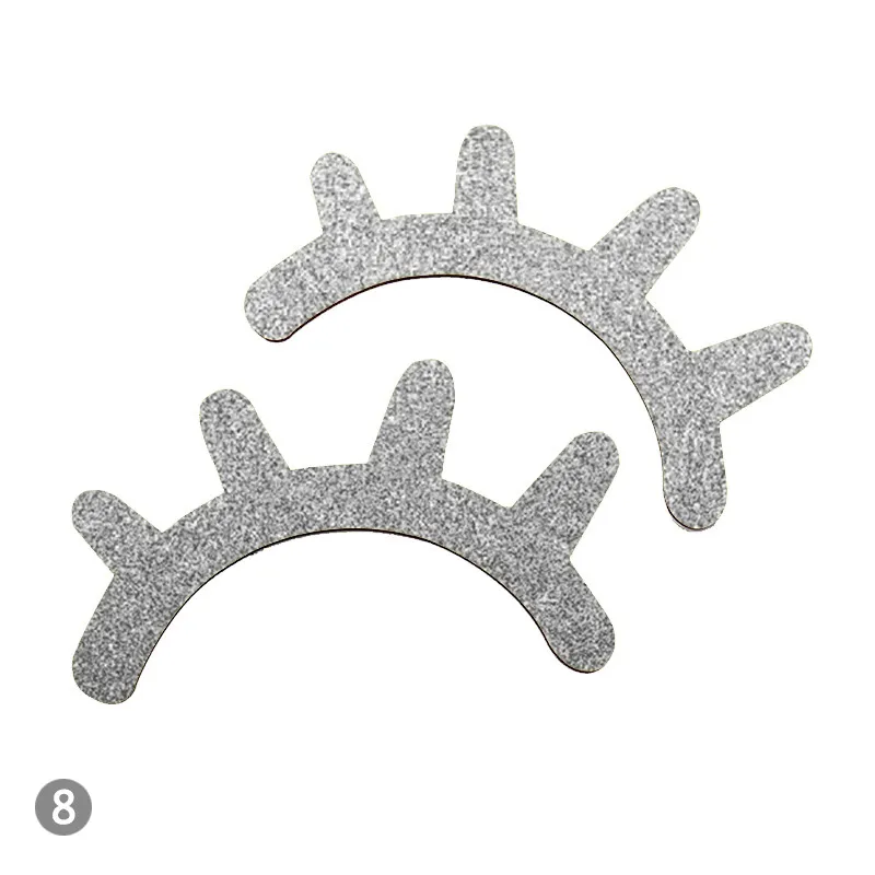 Silvery 1 пара 3D DIY ресниц в скандинавском стиле деревянные настенные наклейки для ресниц настенные палки самоклеящиеся фоновые Декорации для детской комнаты - Цвет: Silvery