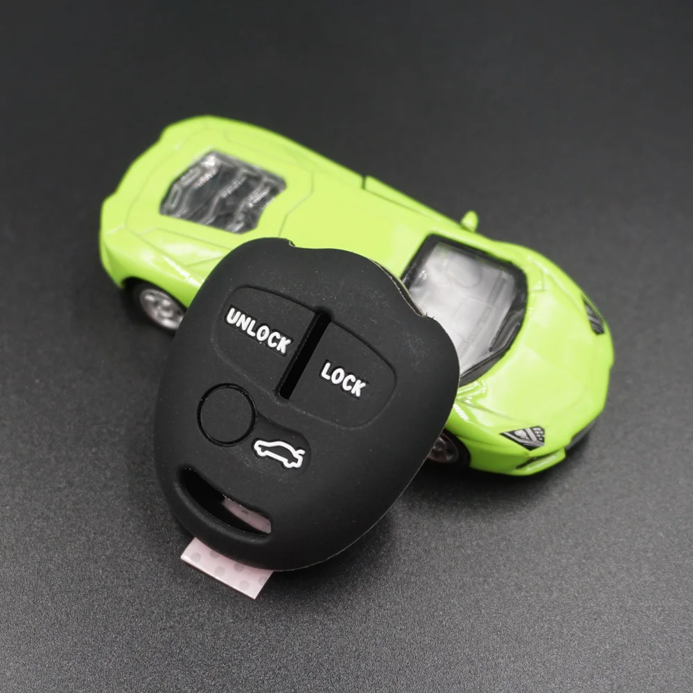 Xinyuexin For Mitsubishi Silicone Car Key Cover Case ASX Outlander