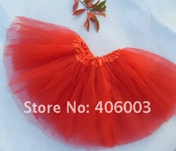 

baby girls christmas skirts kids tulle chiffon ballet tutu skirt dance red skirt