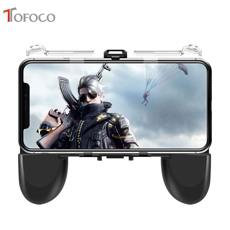 

Transparent For PUBG Mobile Gamepad Control Touch Joystick Gamer Android Game pad L1R1 controller for iPhone Xiaomi Trigger