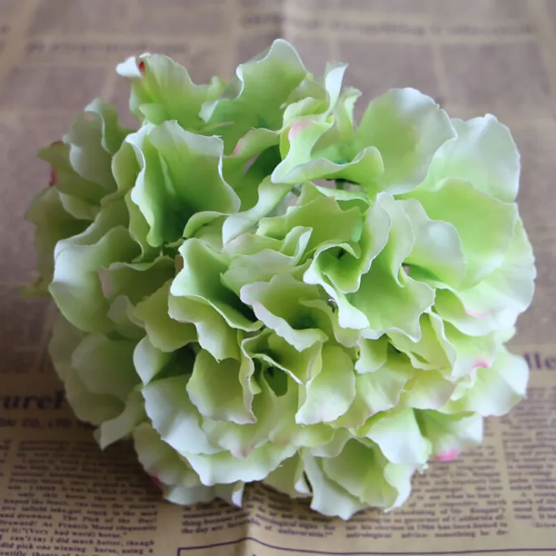

1 Bunch Artificial Silk Flower Bouquet Wedding Party Home Decoration Floral Hydrangea Artificiales Home Decoration Accessoriy