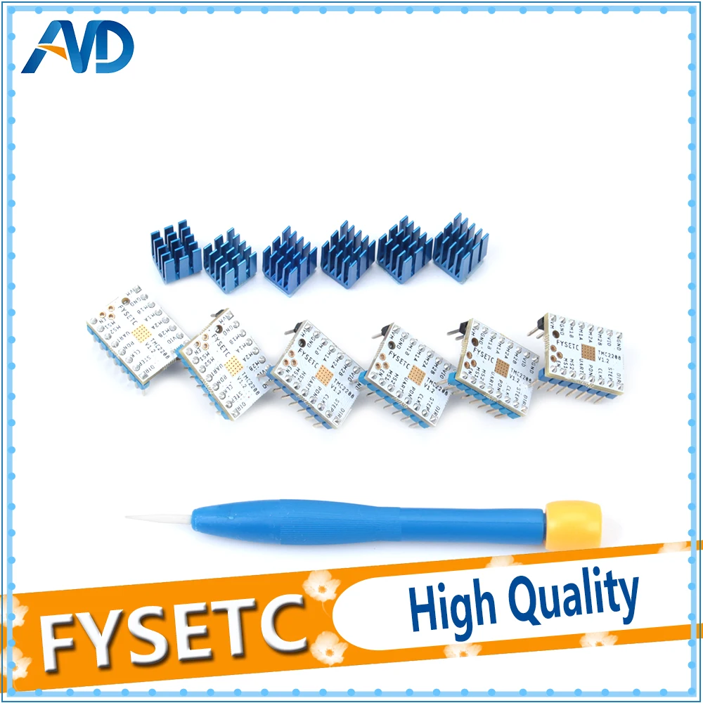 5pcs TMC2208 Motor Driver Module Super Silent Stepstick Stepper For 3D Printer