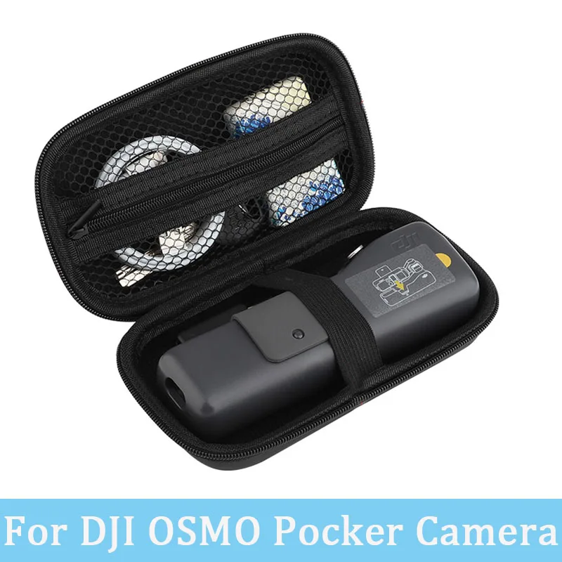 OSMO Pocker мини чехол для переноски PU портативный водонепроницаемый мешок для хранения Жесткий корпус коробка для DJI Osmo Карманный ручной карданный аксессуары