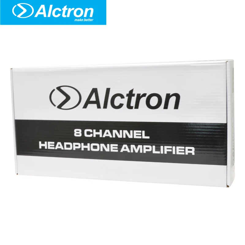 Alctron H8 Professional high-power 8 Channel Headphone Preamplifier, Headphone Amplifier,Ultra-Versatile Headphone Amplifier