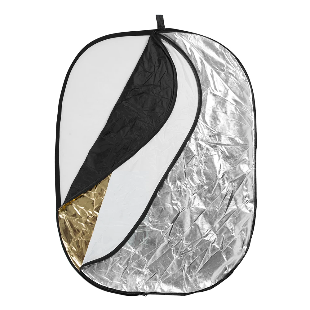 5 в 1 портативный складной овальный отражатель Godox 24*35 дюймов 60x90 см|photo reflector|reflector