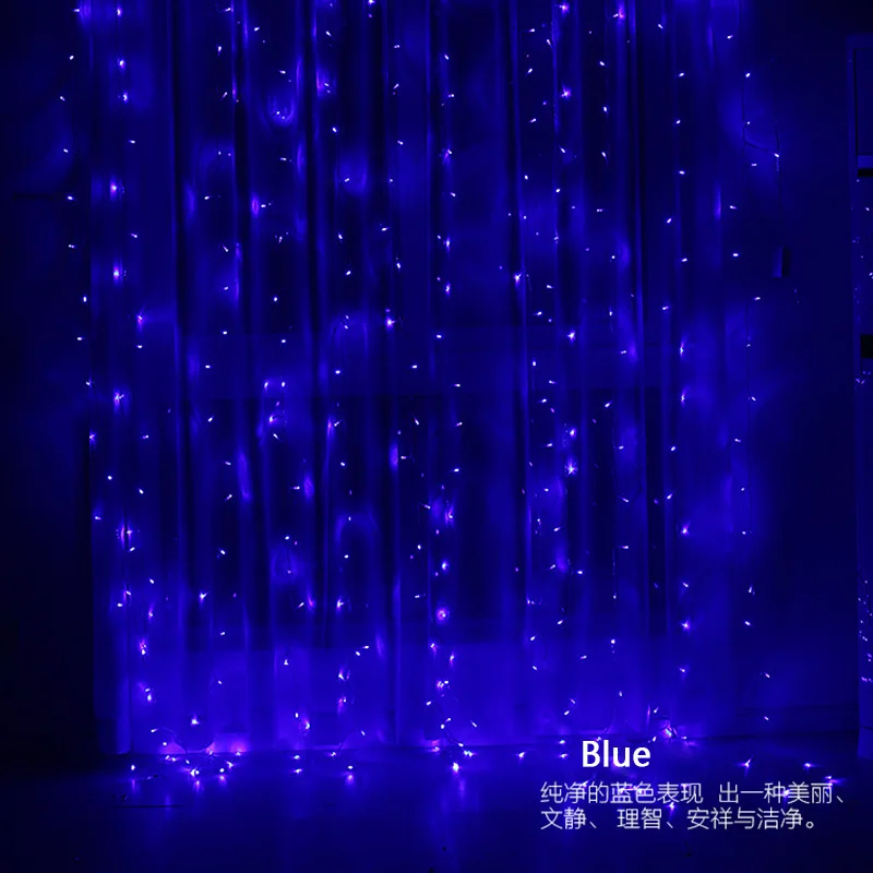 Luzes do Partido do Casamento Casamento do Jardim do Diodo Emissor de Cortina Guirlandas de Natal Seqüência de Luz Luzes de Decoração 3x3 m 300 Led Fada Cordas do Jardim do Diodo Decoração Led 10 casamento jardim festa cortina led decoração guirlandas