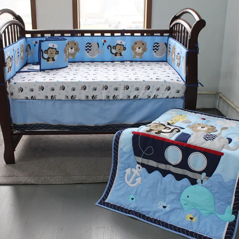 elephant and giraffe baby bedding