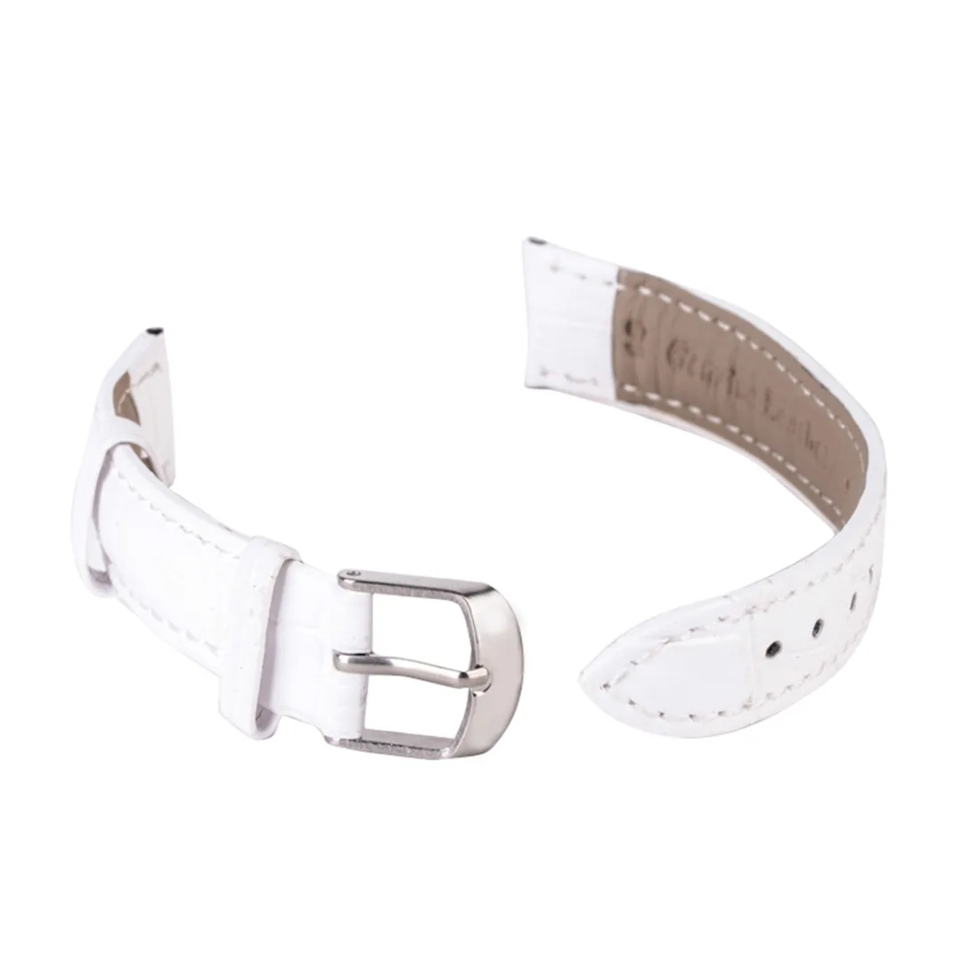 12/14/16/18/20/22mm Genuine Leather Watchbands Candy Color Fashion Wristwatch Band Watch Strap Wristband Watches Accessories