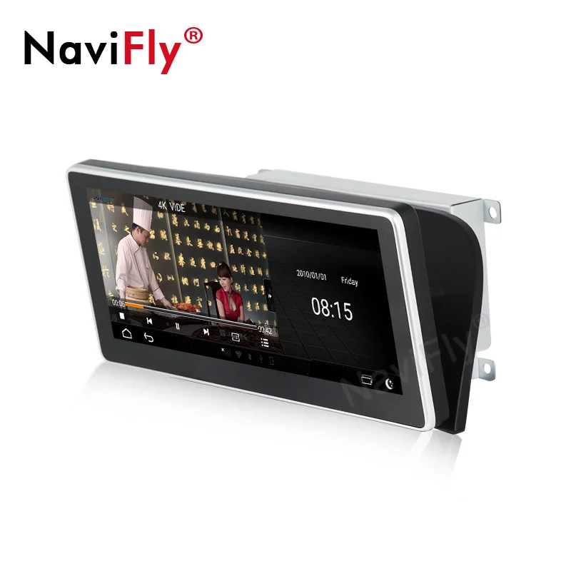 NaviFly Автомобильный мультимедийный плеер 3 ГБ+ 32 Гб 4G LTE Android Авто gps навигация для Audi A4 A5 2009 2010 2011 2012 2013