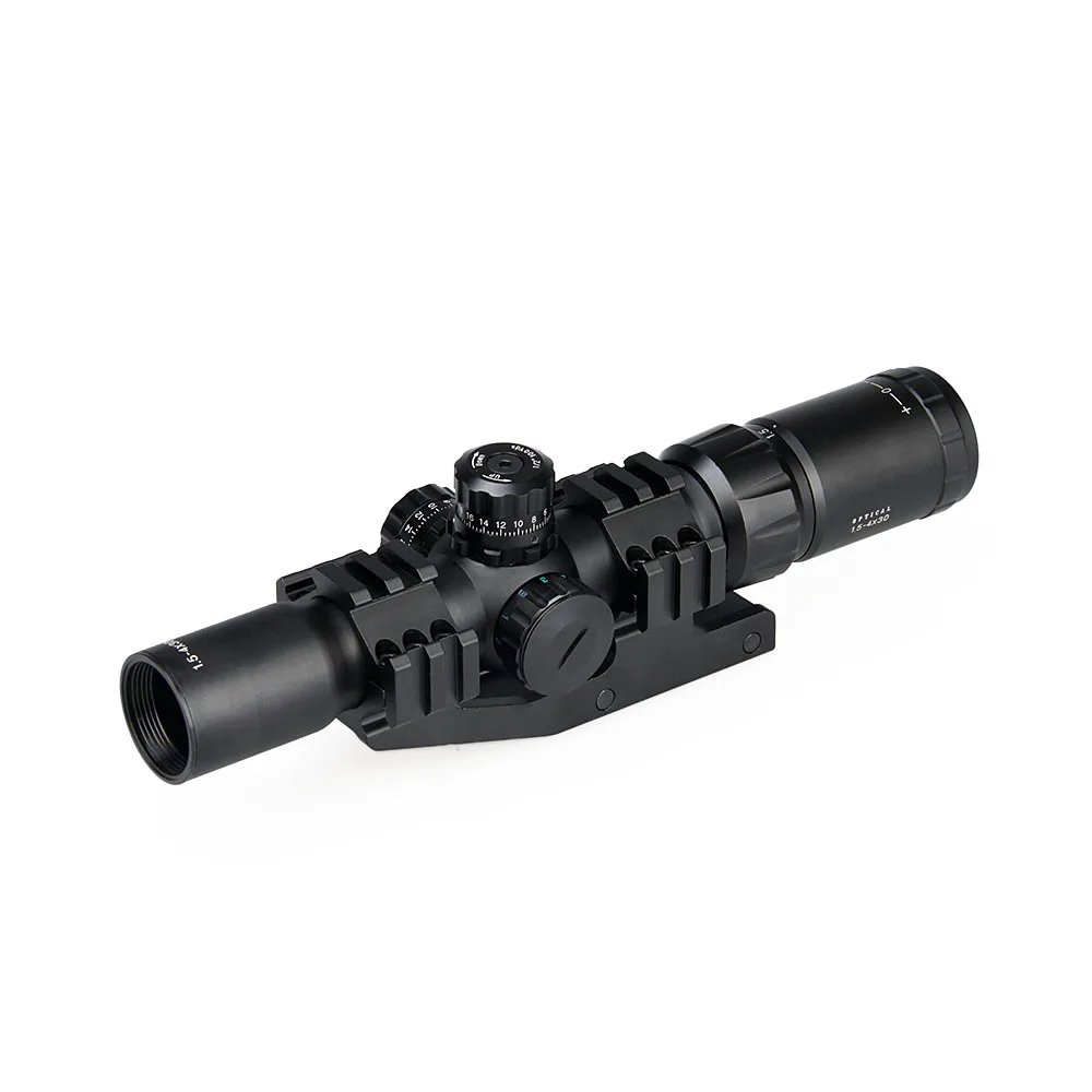 

New tactical scope 1.5-4x30 rifle scope Reticle W/E adjustable for shooting hunting gz10246B