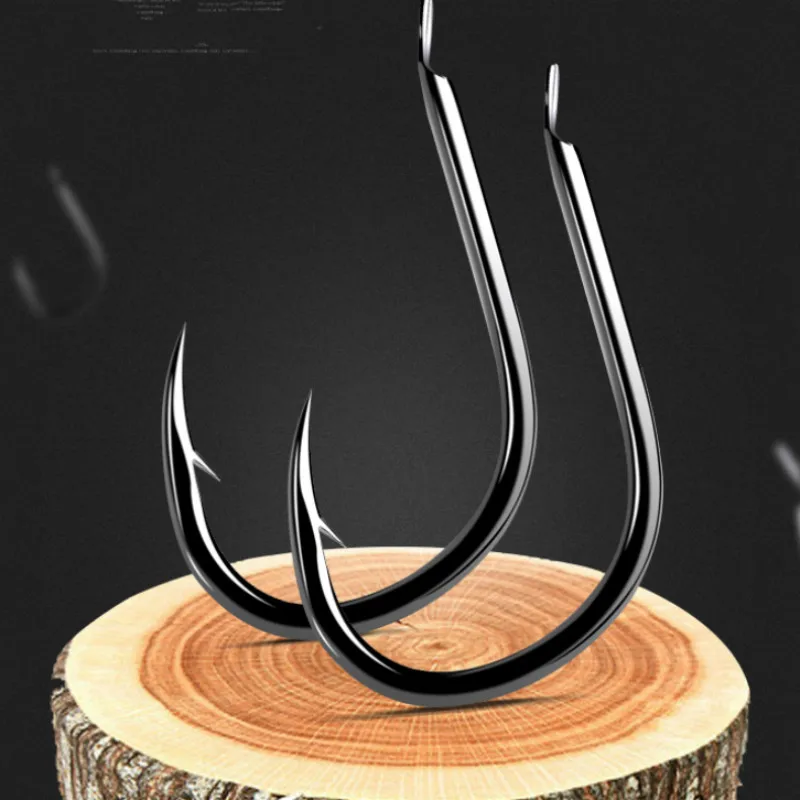 Description Picture 3 of itemHigh Carbon Steel Fishing Hooks Barbed ISEAMA Fishing Hooks Carp Ise Fishhook Sharp Barbed Hooks Pesca 1#-15# Fishing Accessory