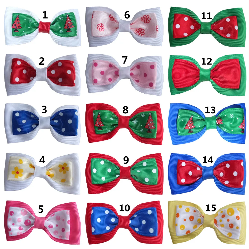 christmas hair bow hair clips children girls hairbow christmas christmas hair bows for toddlers