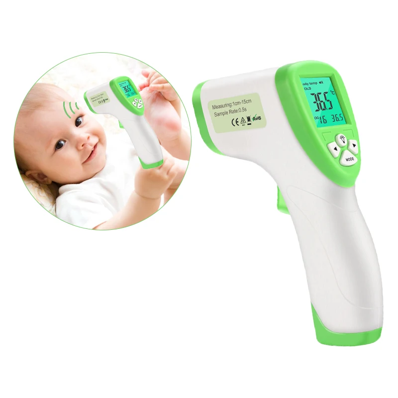 Electronic Thermometer Red Outer Ear Thermometer For Children Infrared