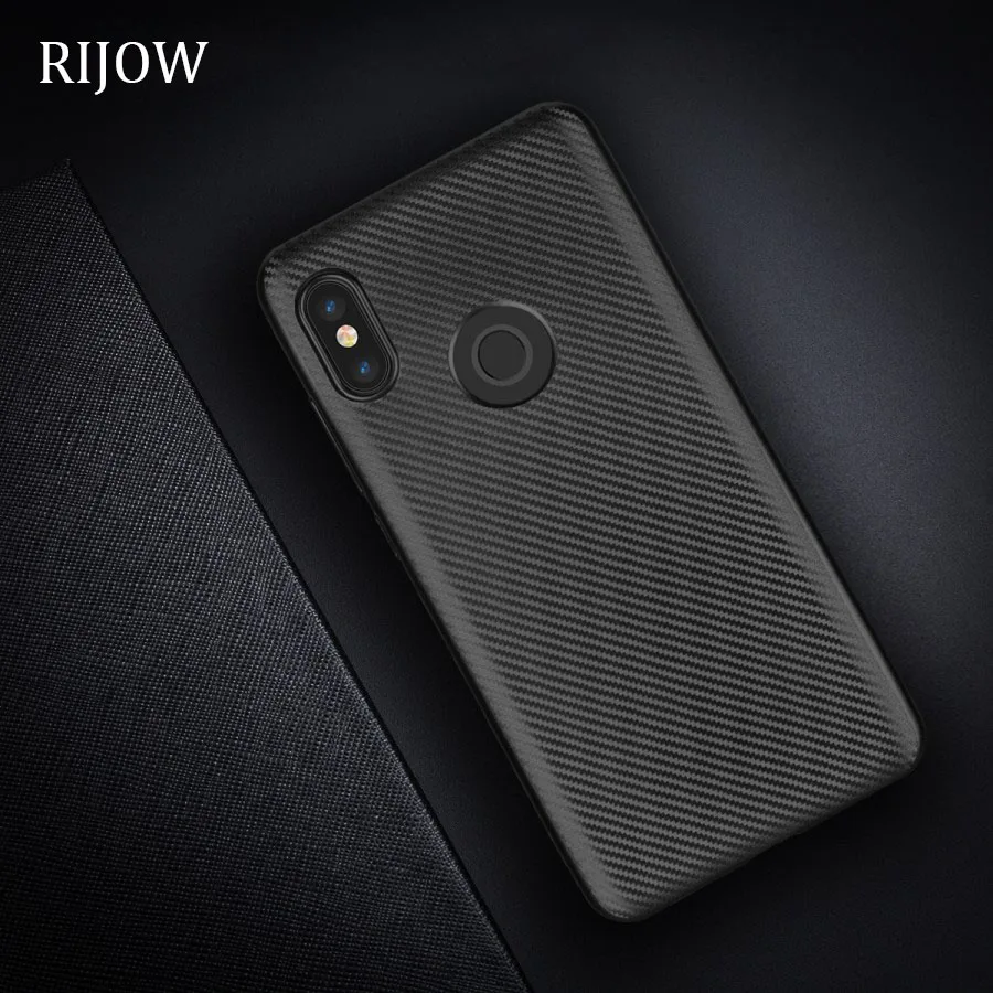 

For Xiaomi Redmi Note 7 Case Carbon Fiber Shockproof Back Cover Cases Xiomi Redmi Note 5 6 Pro Case Business Note 7 Global