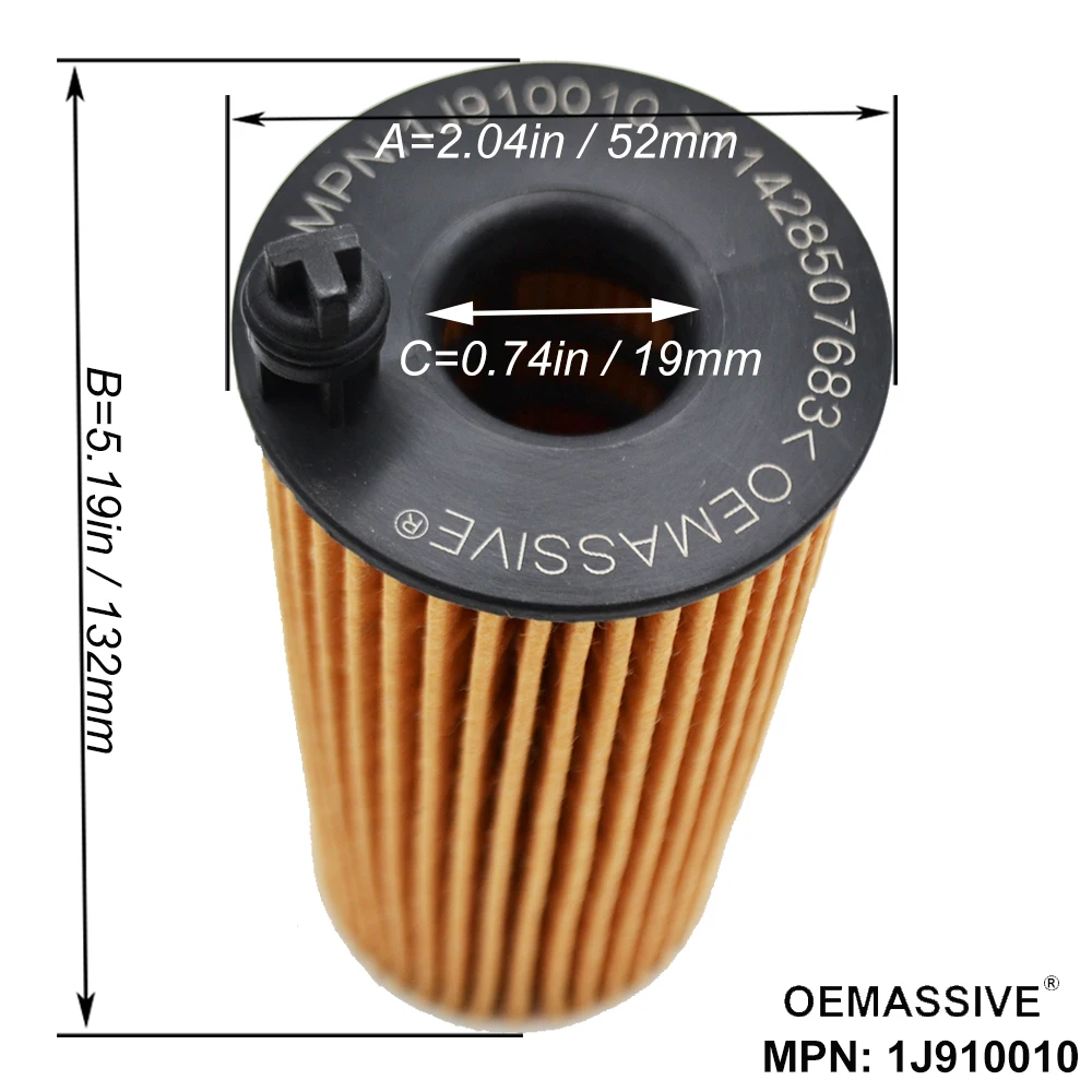 Масляный фильтр 11428507683 для Toyota AVENSIS VERSO AURIS RAV 4 IV / BMW 1 2 3 5 6 7 Series ALPINA D3 XD3 D4 D5 MINI Coupe R56