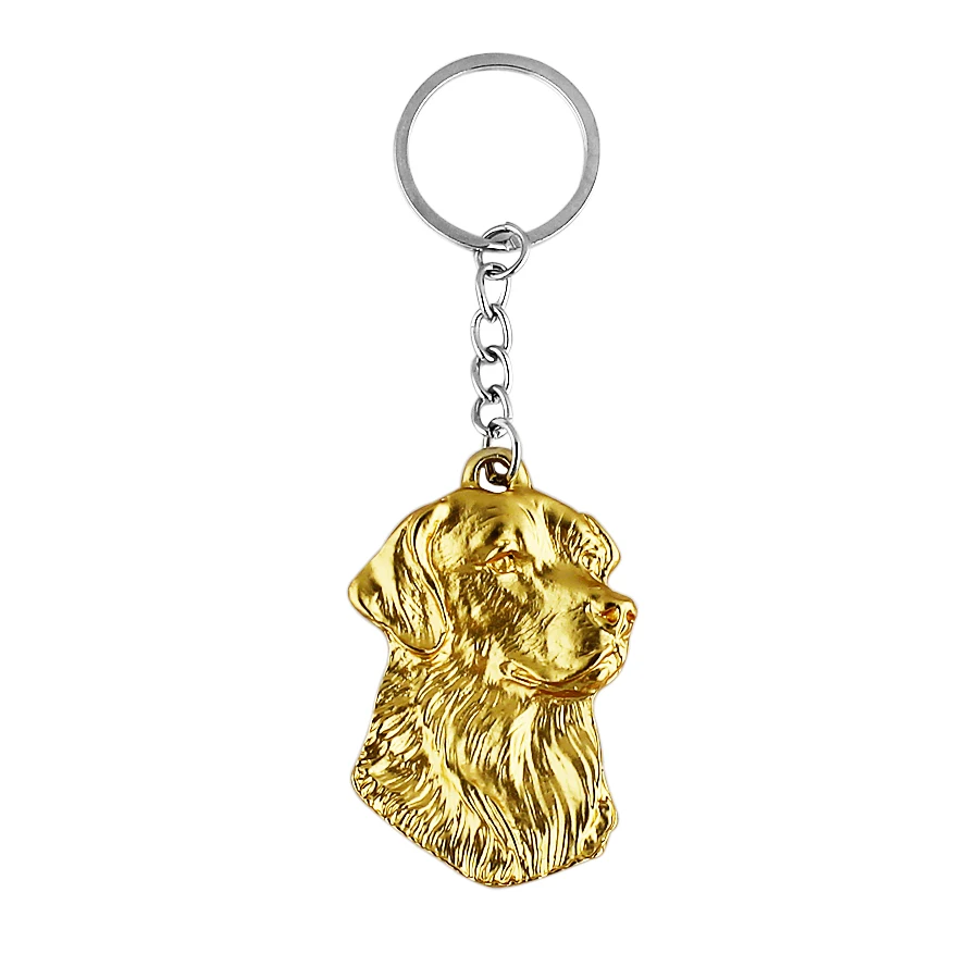 GOLDEN RETRIEVER Keychain Popular handmade delicated carved Key Chain