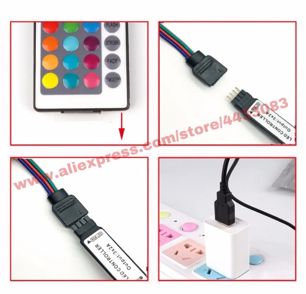 USB Светодиодные ленты лампы 2835SMD DC5V Гибкая Водонепроницаемая RGB светодиодный светящаяся лента 2 M 3M USB кабель HD ТВ Настольный Экран фон смещения свет