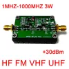 1 MHZ-1000 MHZ 3 W 35DB HF VHF transmetteur FM UHF amplificateur de puissance RF amplificateur FM à ondes courtes haut débit pour Radio Ham DC 12-15 V ► Photo 1/3