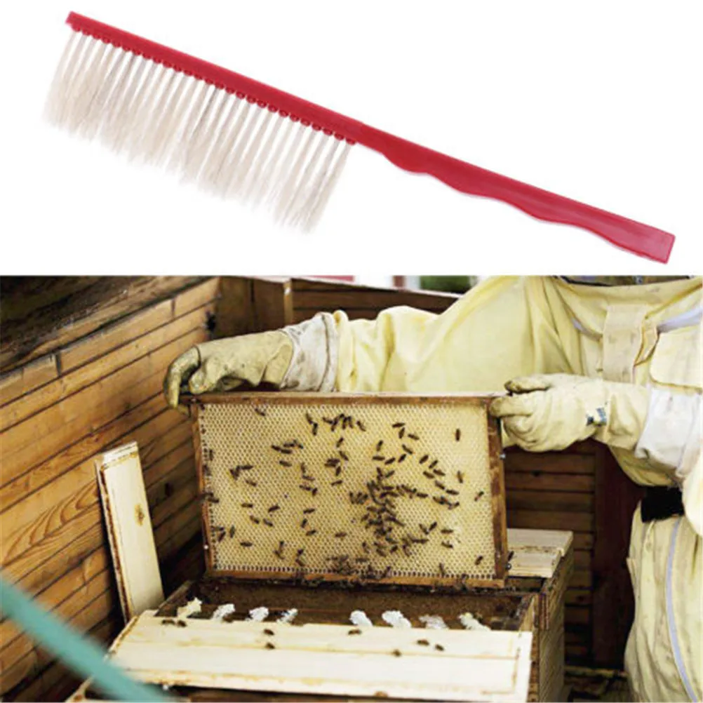 

plastic soft Bee Sweep Brush Pig's Bristles Bee Brushes Beekeeping Equipment for Apicultura Beekeeper Beekeeping Tools