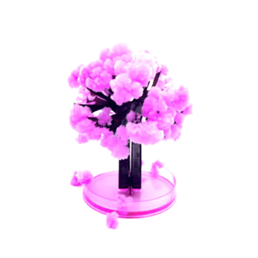 

Magically ThumbsUp!Magic Japanese Sakura Tree-Brand New Made In Japan Pink Decorative Growing Paper Trees