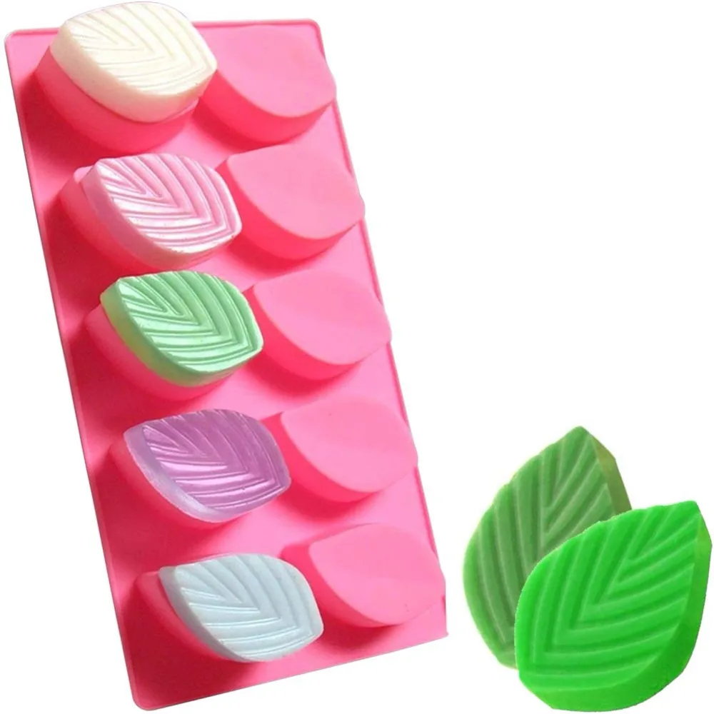 Soap Molds Leaf Silicon Mold for Candy Chocolate Etc | Дом и сад