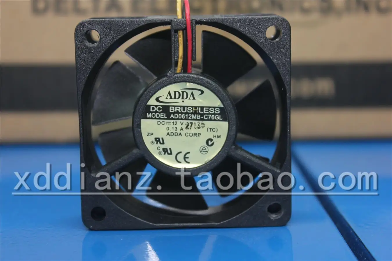 

6CM 6020 12V 0.13A AD0612MB-C76GL Double Ball Server Fan