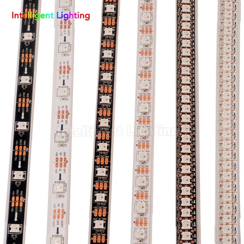 Tiras de Led 1 m/5 m 30/60/100/144 leds/m Especificações (pontos de Luz / M) : 30/60/144/leds/m