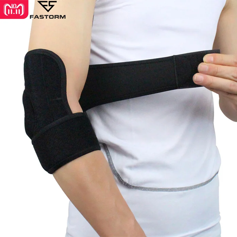 FASTORM Gym Trainer Elbow Pads Protector Cycling Adjustable