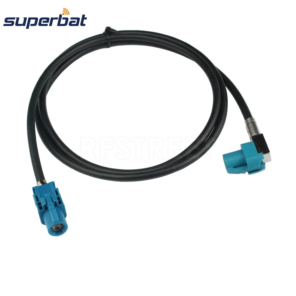 Superbat транспортное средство высокой Скорость передачи FAKRA HSD Z Waterblue LVDS 3 м экранированный dacar 535 4-жильный кабель для BMW/Benz
