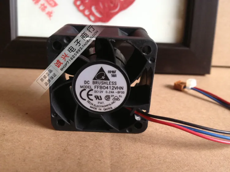 For delta 4 1u server fan 4028 ffb0412vhn 12v 0.24a dual ball | Компьютеры и офис