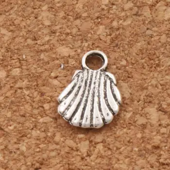 

400pcs Shell Charm Beads 11.6x8.3mm zinc alloy Pendants Jewelry DIY L061