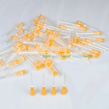 

50pcs Dental Endo Irrigation needle tip 25GA End-Closed Side Hole Endo Syringes
