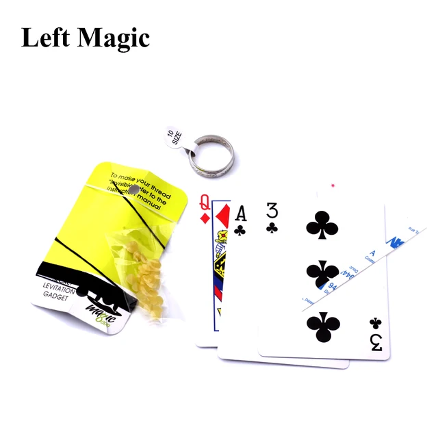 Magic Floating Ring Magic Tricks Play Ball Pen Floating Effect of Invisible Suit Powerful  Props magic flying Trick 5