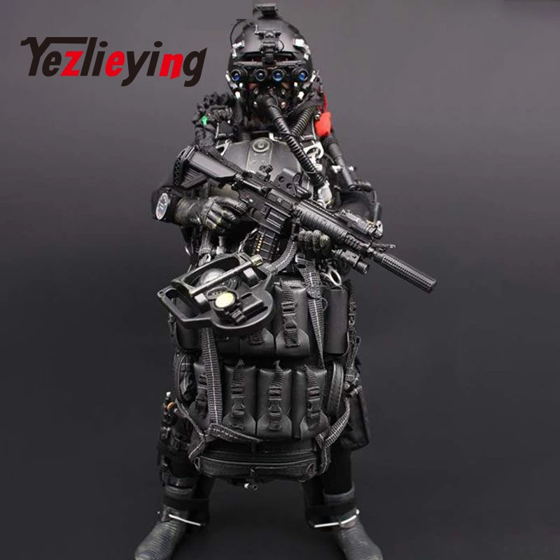 

1/6 Scale US NAVY Seal Halo UDT Jumper Paratroopers Frog People Model for 12 inch Figure