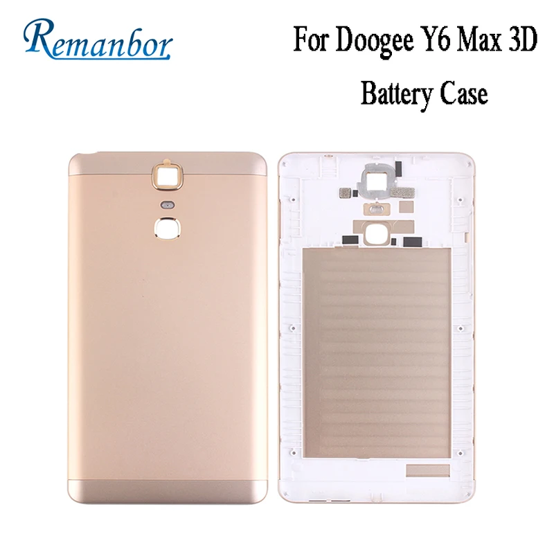 Remanbor For Doogee Y6 Max 3D Battery Case Protective Back Cover Fit Replacement Mobile Accessories |