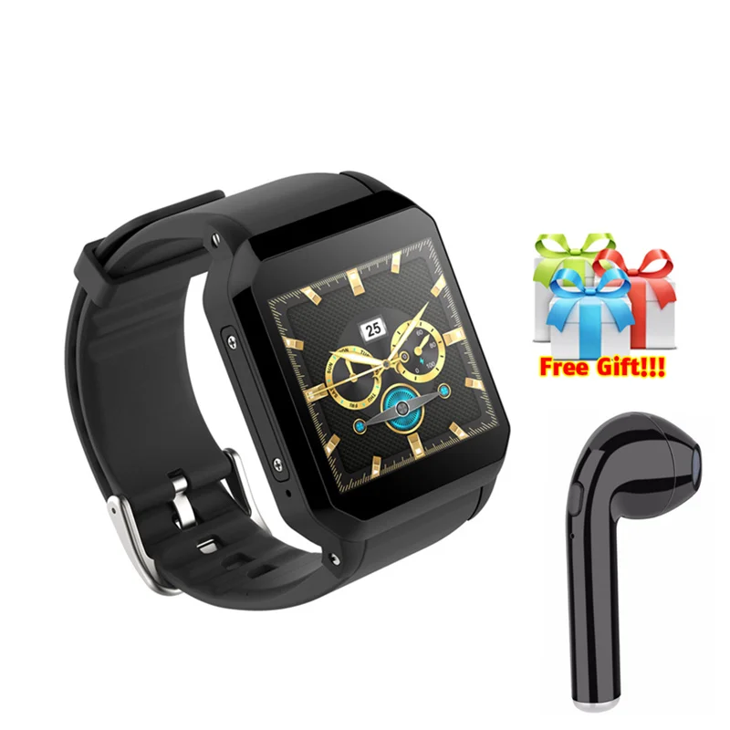 

3G Smartwatch+earphone /set smart watch with heart rate monitor WIFI+GPS+Camera fitness tracker for ios huawei xiaomi samsung