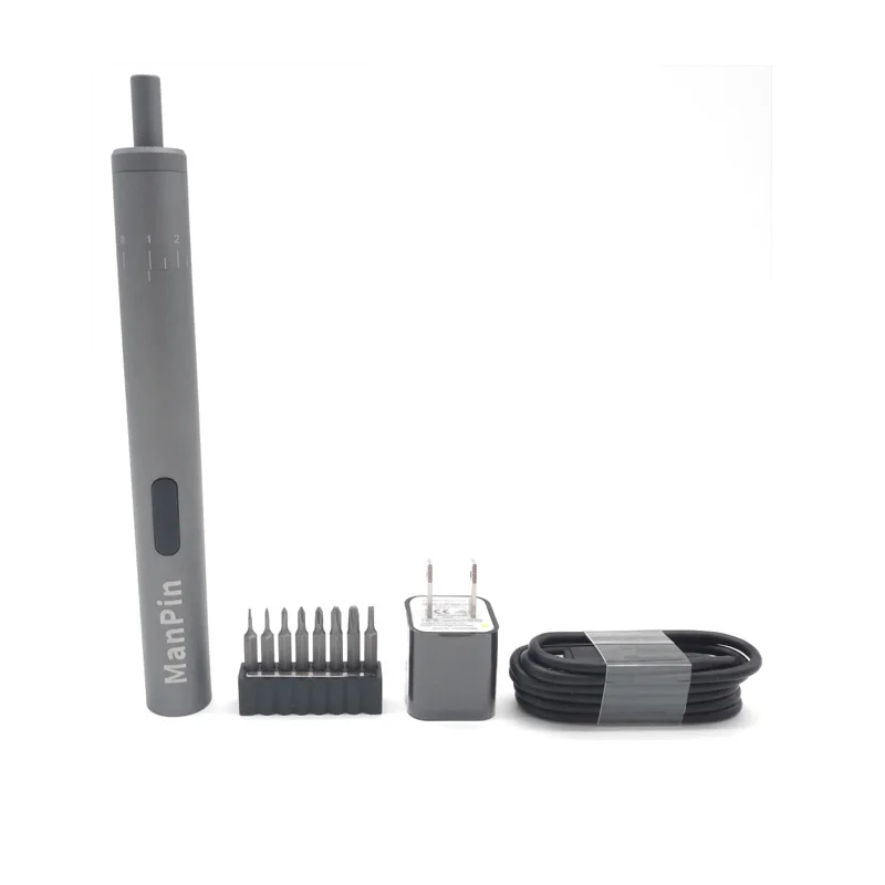

Upgrade Mini Precision Cordless Electric Screwdriver Smart Motion Control Power Screwriver Rechargeable with 8pcs 4mm Bit Set