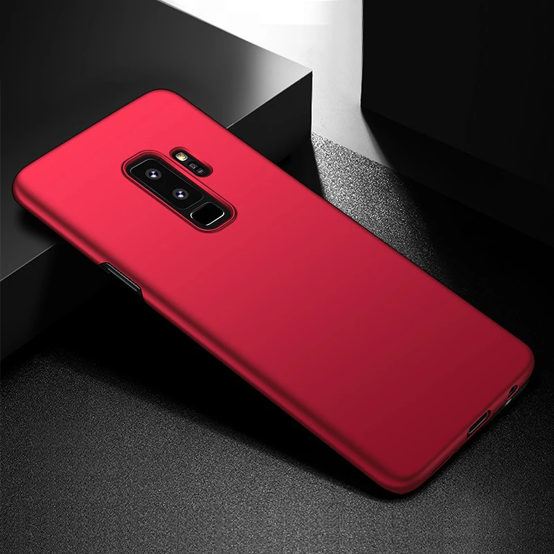 Мода Ультра тонкий жесткий матовая для samsung Galaxy S8 S9 плюс Примечание 8/примечание 9