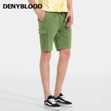 Мужские джинсы denyblood Летние Шорты хлопковые Chions короткие брюки Капри пляжные шорты-бермуды YS004