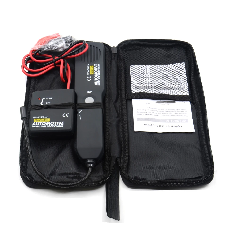 Automotive Circuit Tester, Car Repair Cable Circuit Wire Tracker Tracers Analyzer Short Open Finder Tester Checker Device Detector Probe DC 6-42V Car Diagnostic Tool