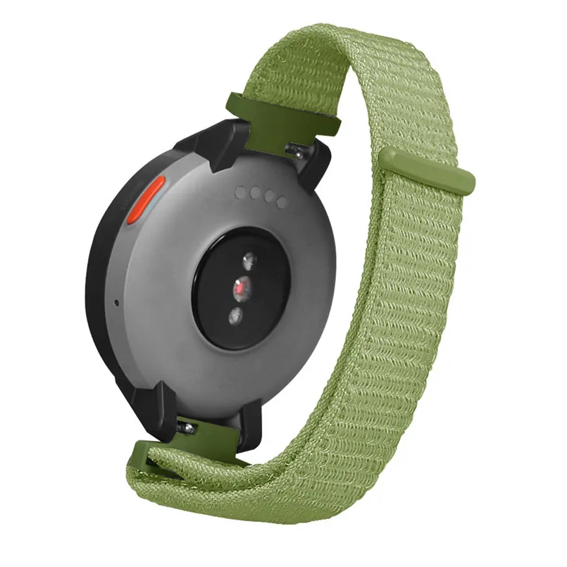 Replacement Nylon Sport Loop Wrist Band Strap for Huami Amazfit Verge Watch With Two Connector Length 230mm Width 20mm 40MR1405