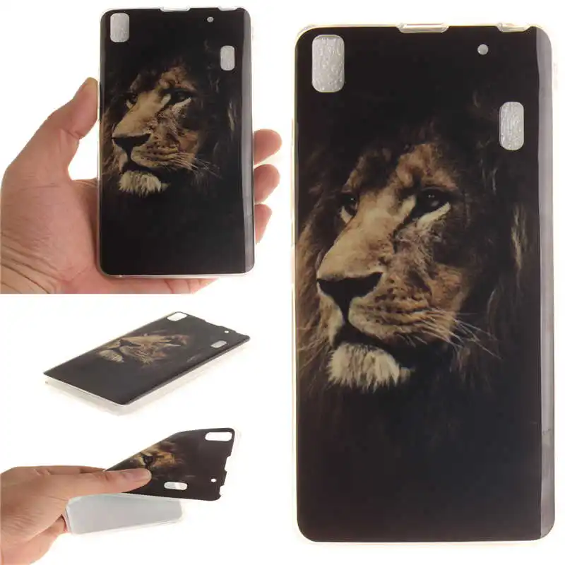

Lenovo K3 Note K50 A7000 Case Colored Silicon TPU Skin Soft Back Cover Case for Lenovo K3 Note K50 K50-t5 A7000 5.5" Phone Bags