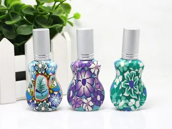 

12ml portable gourd shape spray polymer clay bottle display bottles oil packing perfume bottles 5pcs/lot