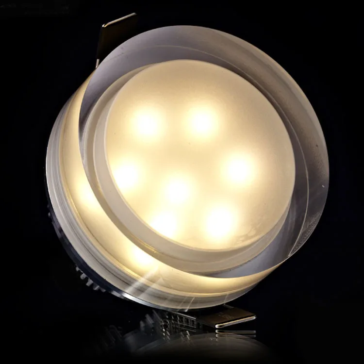 Фотолампа квадратная/круглая 1 Вт 3 5 7 Вт|downlight square|lamp forlamp for home |