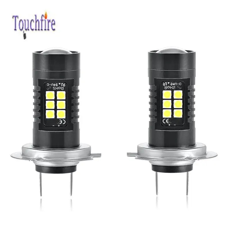 2 шт. H8 H11 Led HB4 9006 HB3 9005 H4 Противотуманные фары лампы 1200LM 6000 К вождение автомобиля ходовой огонь задние габаритные огни 12В 24В для ford