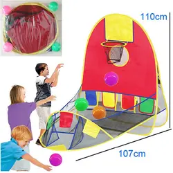 Палатки игрушки портативный цена складная палатка дети играют дома для детей Подарки наружные шары Открытый Кемпинг Корабль пляж
